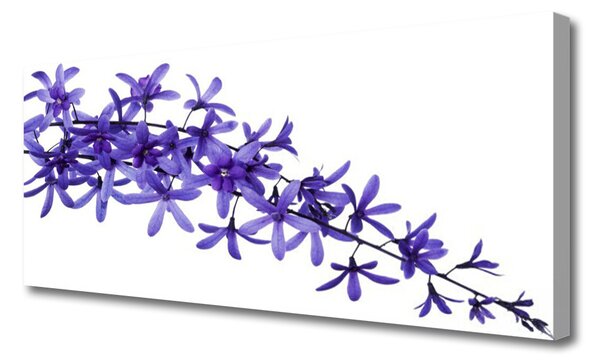 Tablou pe panza canvas Flori Floral violet