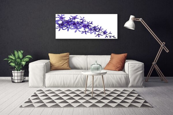 Tablou pe panza canvas Flori Floral violet