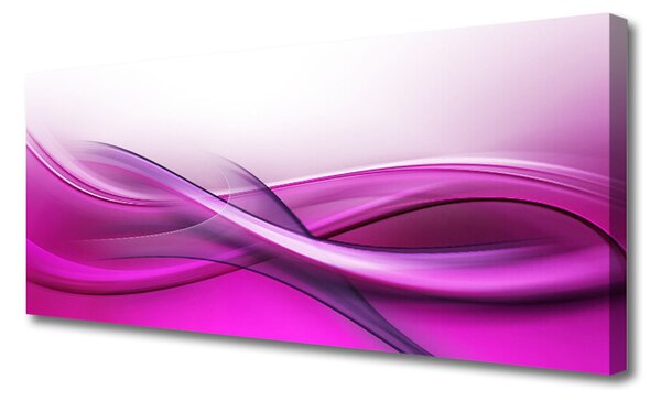 Tablou pe panza canvas Abstract Art Roz Alb Gri