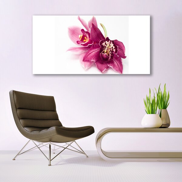 Tablou pe panza canvas Flori Floral Roșu