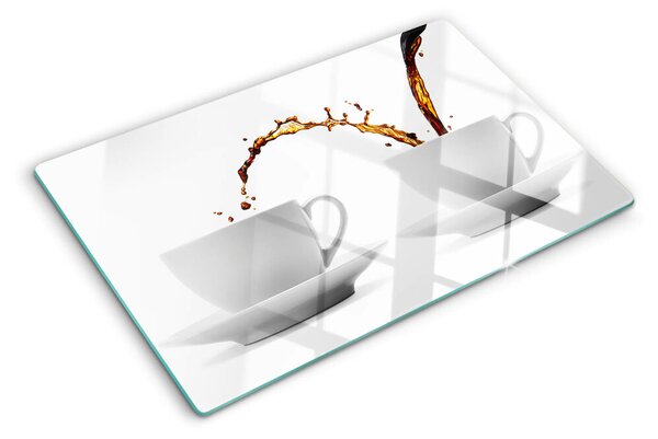 Tocător sticlă Cafea în cești
