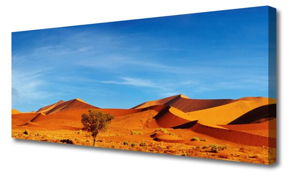 Tablou pe panza canvas Desert Peisaj Galben