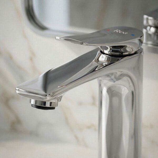 Baterie lavoar PREMIUM REA Vision Chrome Low