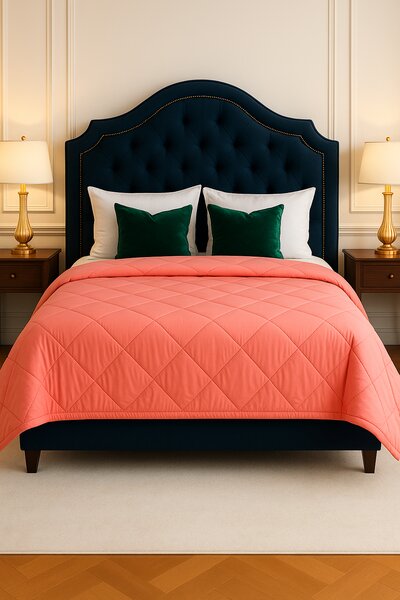 Pilota Matlasata Coral - 200x210 Cm Hipoalergenica