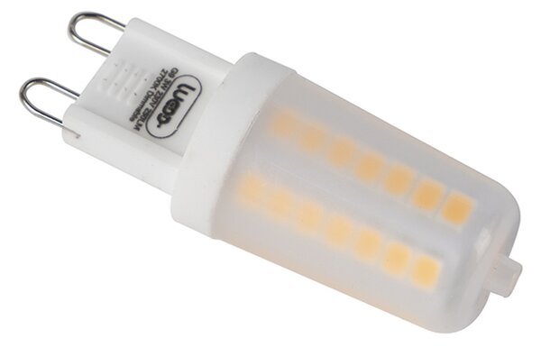 Set de 2 becuri LED G9 reglabile 3W 280lm 2700K