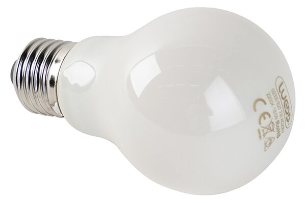 Set de 5 becuri LED reglabile E27 sticlă opala 7W 806 lm 2200K