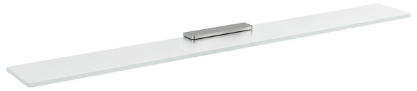 Sapho Sapho, Raft din sticlă 800 mm, sticlă crom/lapte, MY009-06