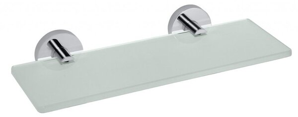 Sapho Sapho, raft din sticlă X-ROUND E 300x130mm, crom, XR601