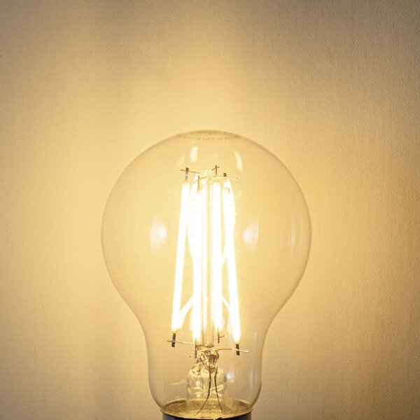 Set de 5 becuri LED E27 reglabile A60 6W 500 lm 3000K