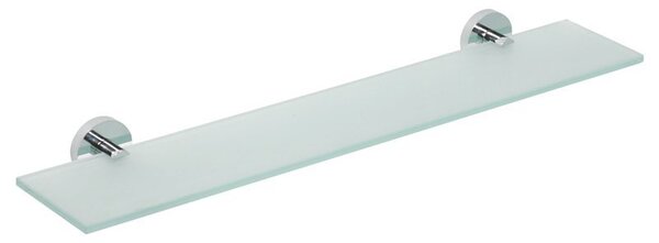 Sapho Sapho, raft din sticlă X-ROUND E 600mm, crom, XR609