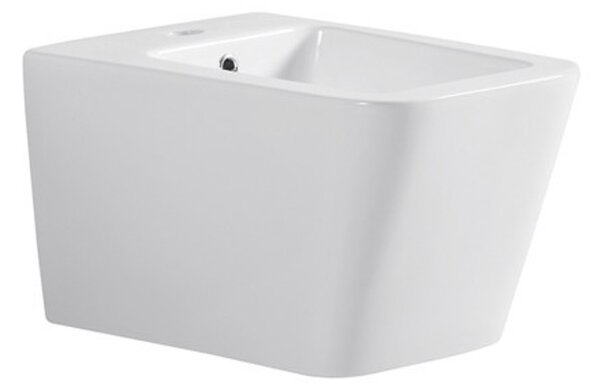 Bideu Erga Mery, montat pe perete 520x360x300 mm, alb lucios, ERG-V03-MERY-BD-WH