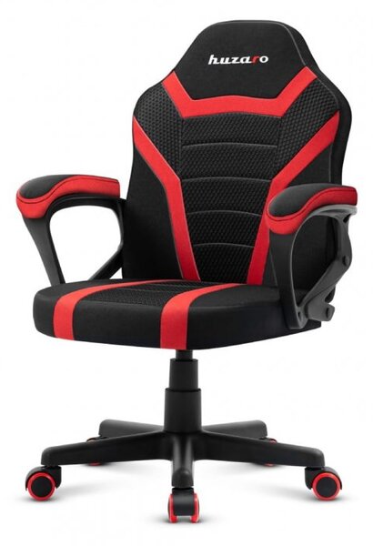 Scaun de gaming pentru copii in culorile negru si rosu