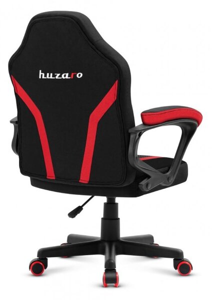 Scaun de gaming pentru copii in culorile negru si rosu