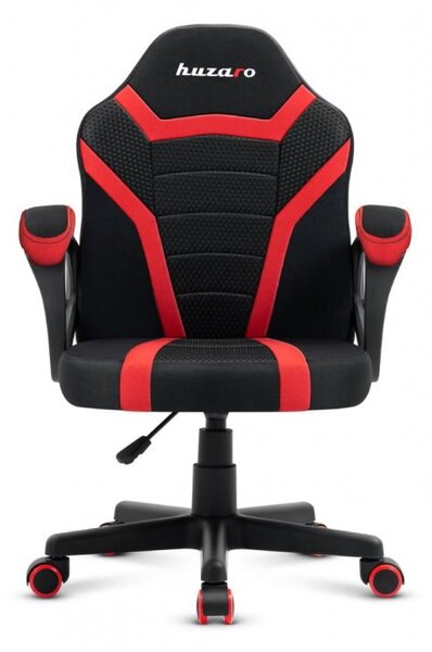 Scaun de gaming pentru copii in culorile negru si rosu