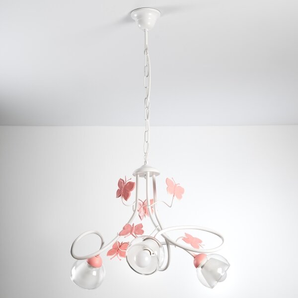 Lustră pentru copii BUTTERFLY 3xE14/6W/230V ONLI