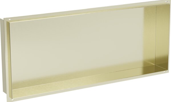 Mexen X-Wall-NR, raft de perete fără guler 75 x 30 cm, auriu strălucitor, 1951753010
