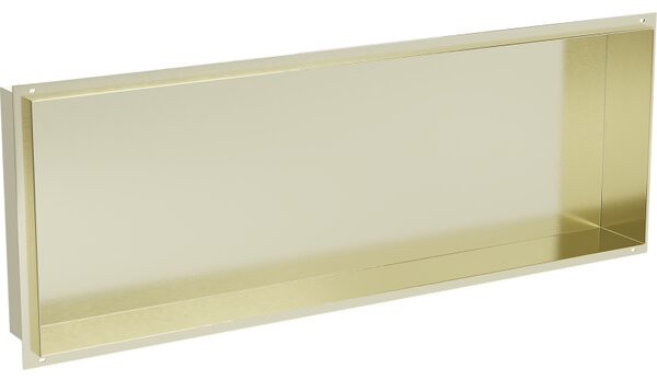 Mexen X-Wall-NR, raft de perete fără guler 90 x 30 cm, auriu strălucitor, 1951903010
