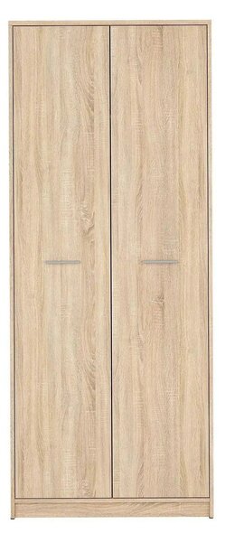 Dulap NEPO PLUS, stejar sonoma, PAL, cu 2 usi, 80x55x197 cm