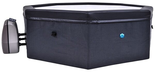 Minipiscina exterior semirigida NetSpa OCTOPUS 4-6 persoane, D 195 x H 73 cm