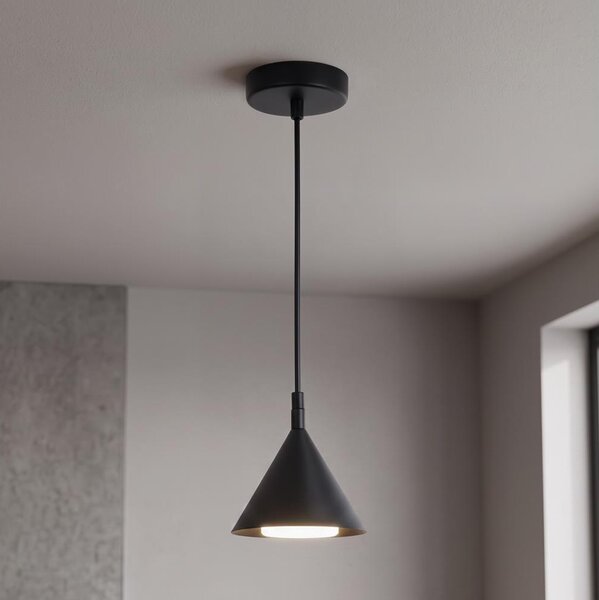 BRILAGI - LED Lustră pe cablu CONE SINGLE 1xGX53/15W/230V neagră