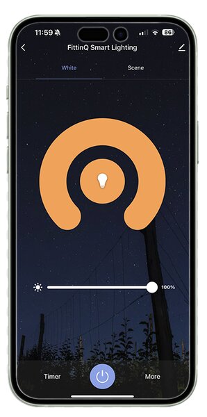 Lampă de perete inteligentă albă 24 cm inclusiv 2 G9 Wifi - Otan