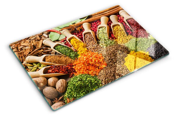 Tocător sticlă Condimente și ierburi aromatice
