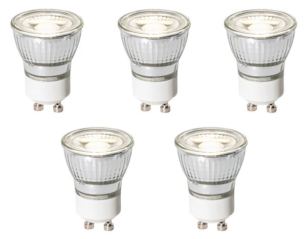 Set de 5 becuri LED GU10 dimabile 35mm 4W 230 lm 4000K