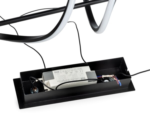 Lustră LED pe cablu ONLI TWIST LED/30W/230V 4000K negru