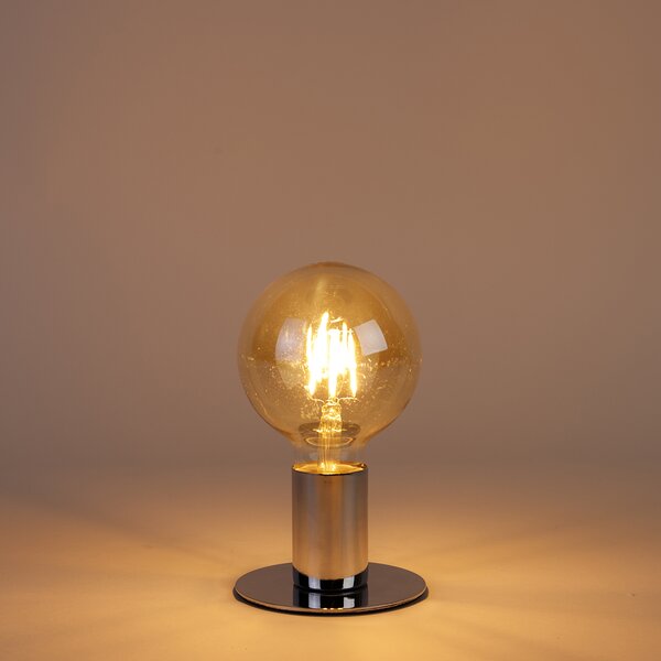 Set de 5 becuri LED reglabile cu 3 trepte E27 G95 Goldline 5W 530lm 2200K