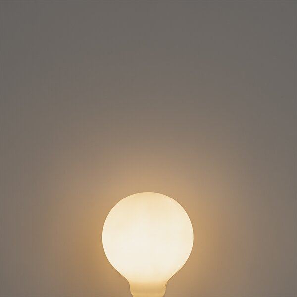 Set de 5 becuri LED reglabile cu 3 trepte E27 G95 mat 5W 550lm 3000K