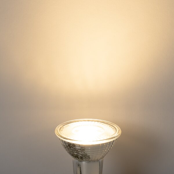 Set de 5 becuri LED GU10 reglabile 8W 650lm 2700K