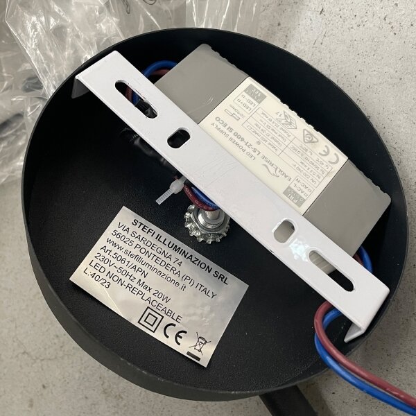 Aplică LED ONLI TWIST LED/6W/230V 4000K negru