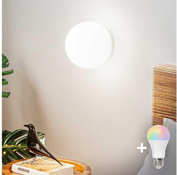 Ideal Lux 59815 - Aplica de perete LED RGBW MAPA, 1x soclu E27, 9W, 230V