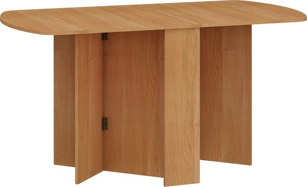 Masă de sufragerie extensibilă Elston 2 (arin) (pentru 4 până la 6 persoane). 746436