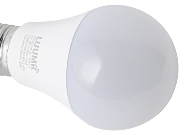 Set 5 becuri Becuri LED inteligente E27 A60 mat RGBW 9W 806lm 2700-6500K