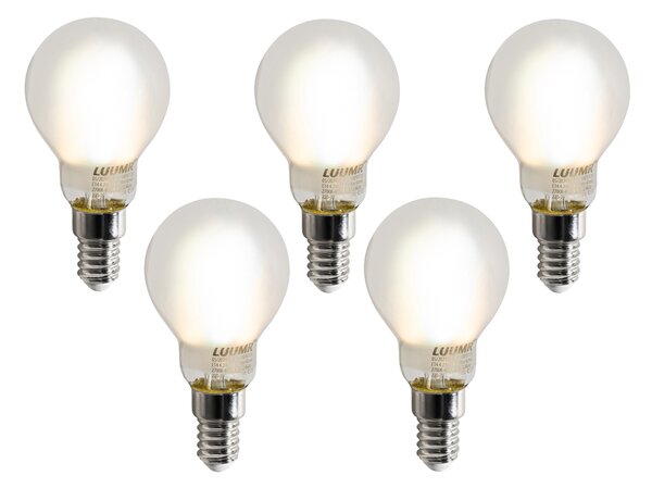 Set de 5 Becuri LED Smart E14 P45 Mate 4.2W 470 lm 2700-6500K