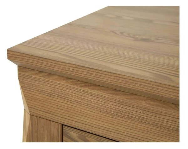 Comoda BERGEN KOM2D2S, stejar auriu, PAL, 110x47x98 cm