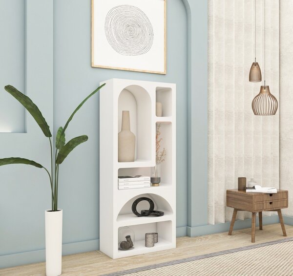 Bibliotecă Venus Alb 60x150x32 cm