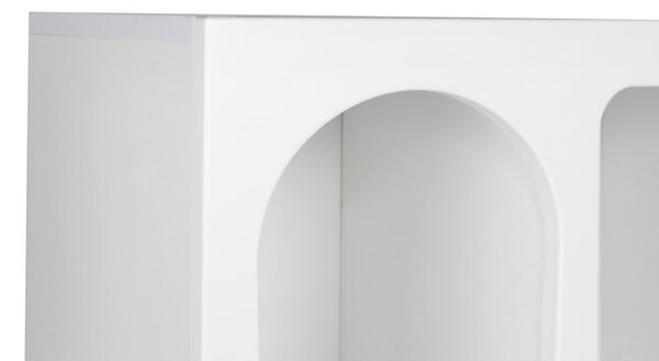 Bibliotecă Venus Alb 60x150x32 cm