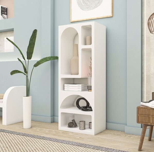 Bibliotecă Venus Alb 60x150x32 cm