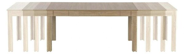 Masa extensibila SEWERYN, stejar, PAL, 160/300x90x76 cm