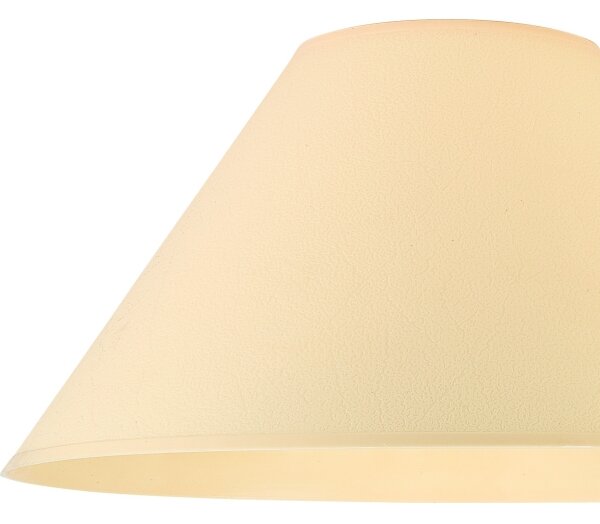 Abajur de rezervă pentru lampă de masă E14 21x11 cm galben