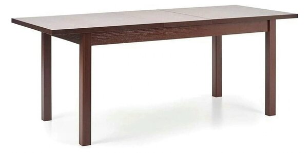 Masa extensibila MAURYCY, nuc inchis, PAL, 118/158x75x75 cm