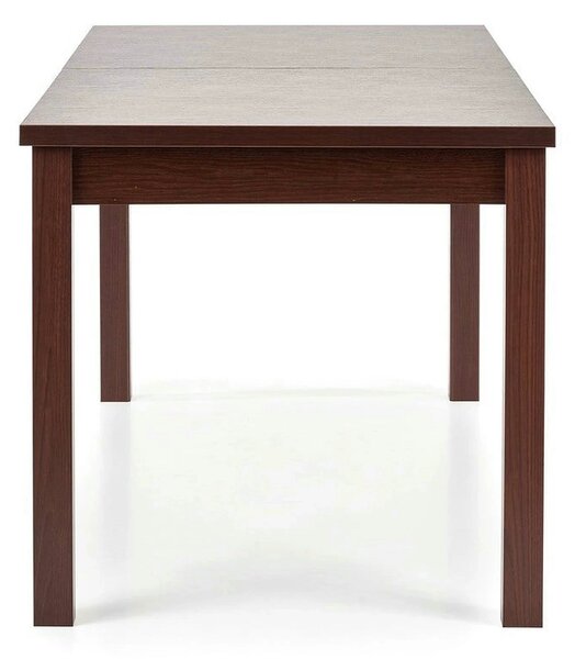 Masa extensibila MAURYCY, nuc inchis, PAL, 118/158x75x75 cm
