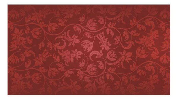 Panou bucatarie, protectie plita, aragaz, antistropire, print UV model Tapet Floral Visiniu, 60x50 cm