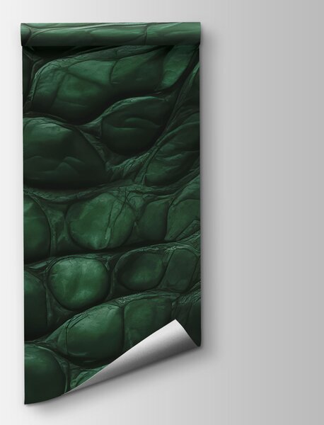 Fototapet Suprafață verde texturată, cu modele unice, Fototapet abstracte, Fototapet populare, w03818 - Tapeko.ro