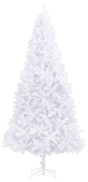 Brad de Crăciun artificial, alb, 300 cm