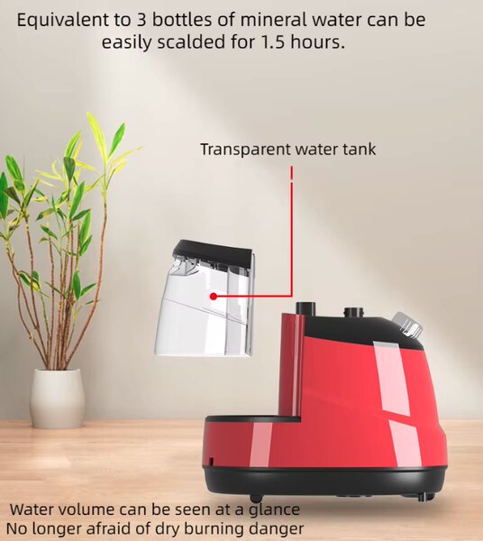 Statie de calcat vertical, 1.8 L, 2000 W