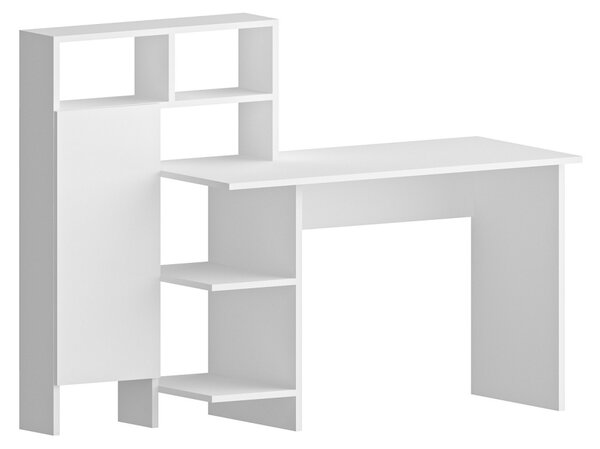 Birou Bugra Alb 135.9x111.8x60 cm
