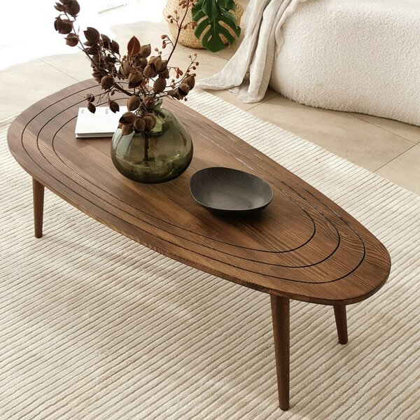 Masa de cafea, Modern Touch, UnicUtil, 115 x 50 x 38 cm, Maro